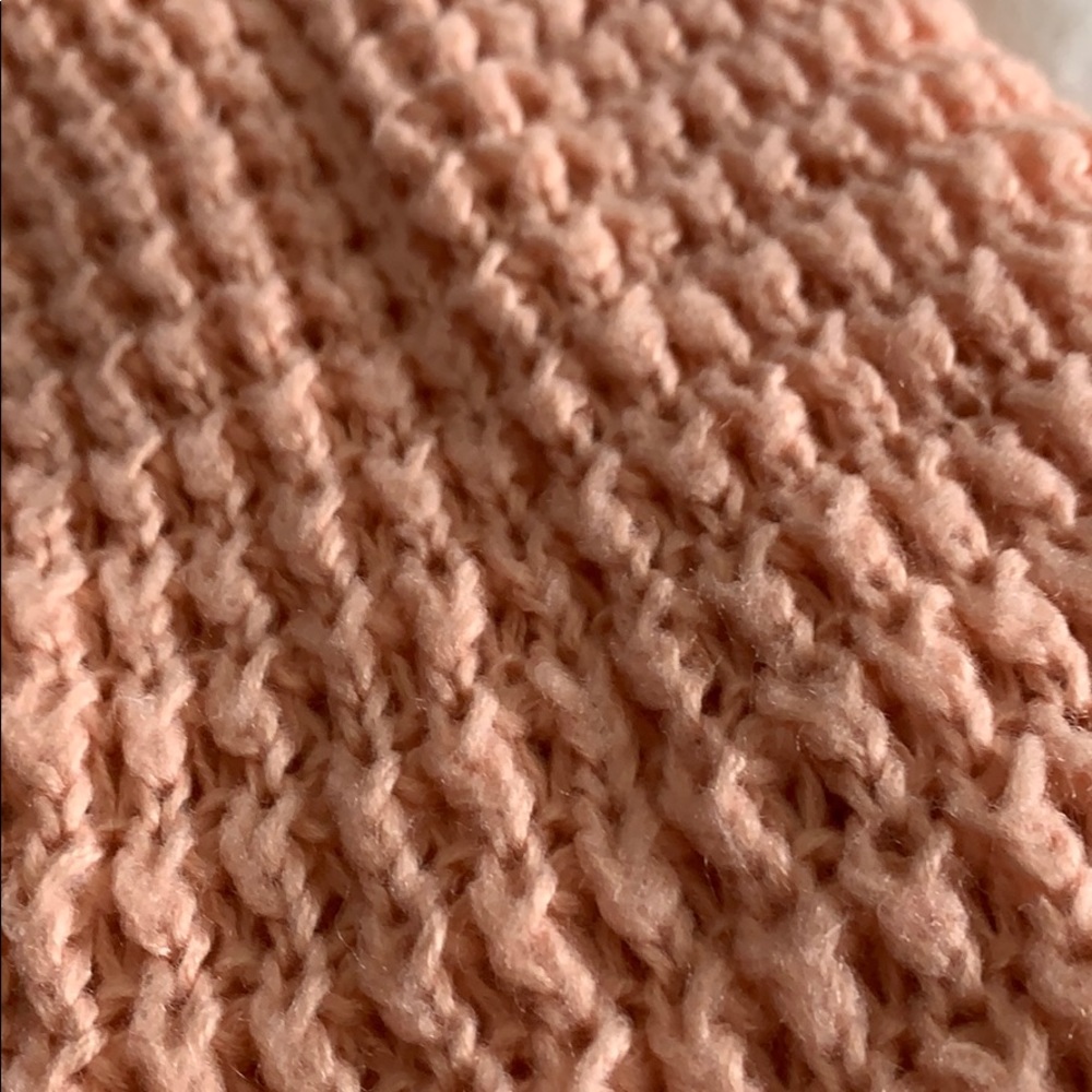 Pretty pink scarf